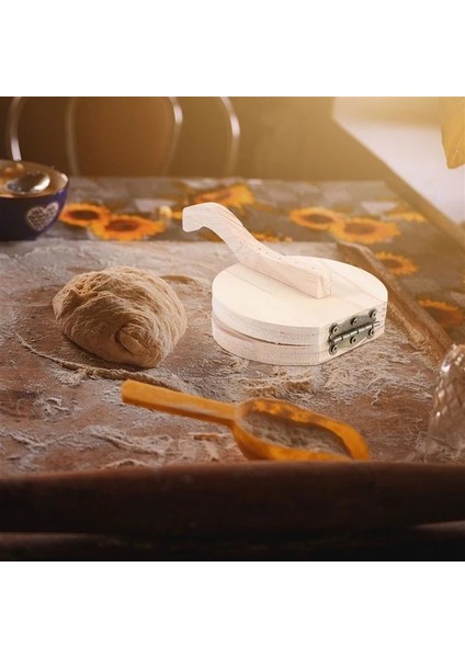 No.2 Tarzı 1 Adet Ahşap Hamur Kalıp Hamur Presleme Aracı Hamur Makinesi Kalıp Kesici Sarıcı Mantı Hamur Baskı Empanada Kalıp Mutfak Gereçleri (Yurt Dışından)