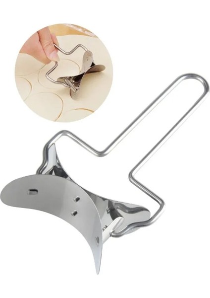1 Adet Tarzı Paslanmaz Çelik Hamur Sarıcı Kalıp Hamur Daire Rulo Makinesi Dumplingpie Maker Pizza Pasta Kesiciler Haddeleme Pişirme Araçları (Yurt Dışından) modelleri