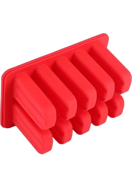 4 Kavite Kırmızı Stil Uporavity Popsicle Silikon Kalıplar Gıda Sınıfı Ev Yapımı Mutfak Silikon Popsicle Kalıp Dondurulmuş Ice Pop Cream Maker Bpa Içermez (Yurt Dışından) fırsatları