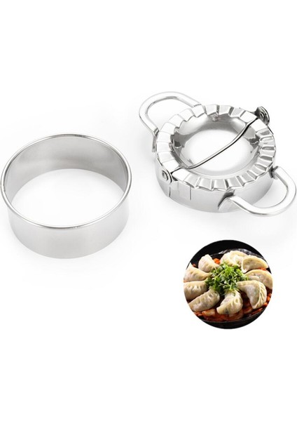 2 Adet Börek Aracı Set Paslanmaz Çelik Börek Basın Kesici Börek Kalıp Makinesi Sarıcı Hamur Pasta Mantı Börek Kalıbı (Yurt Dışından) fiyatları
