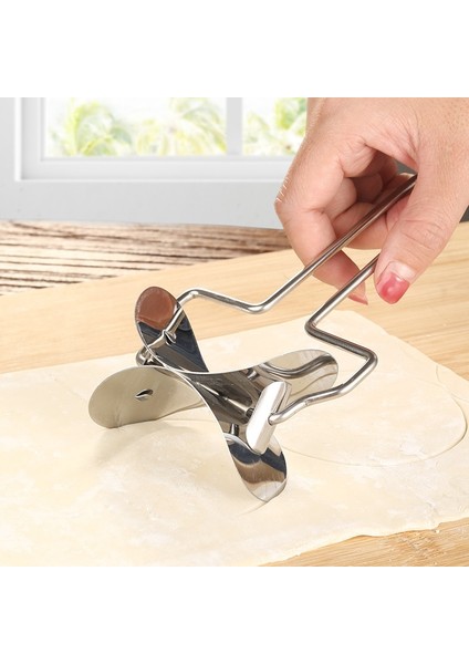 Orta Kalıp Stili 1 Adet Hamur Kalıp Makinesi Makinesi Hamur Daire Rulo Sarıcı Kesici Paslanmaz Çelik Ev Mutfak Pişirme Pasta Pizza Pasta Araçları (Yurt Dışından) fırsatları