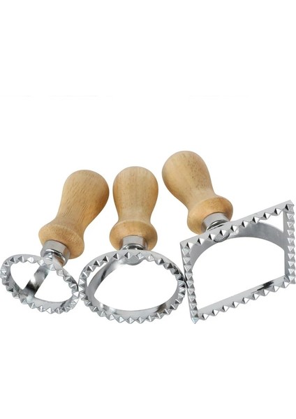 Small Round Style Paslanmaz Çelik Kek Pasta Bisküvi Kabartmalı Pişirme Aracı Hamur Kenarı Kek Tatlı Kalıp Pasta Pizza Meyve Kesici Pişirme Aksesuarları (Yurt Dışından)