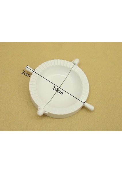 1 Adet 10CM Tarzı Yenı 7cmcmcm Mutfak Hamur Kalıpları Plastik Hamur Basın Börek Pasta Mantı Kalıp Pişirme Pasta Çin Yemeği Jiaozi Maker (Yurt Dışından)