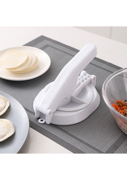 Beyaz Stil Köfte Makinesi Hamur Hamuru Cilt Kalıp Modeli Yapma Araçları Ev Mutfak Bakeware Mutfak Aletleri (Yurt Dışından) modelleri
