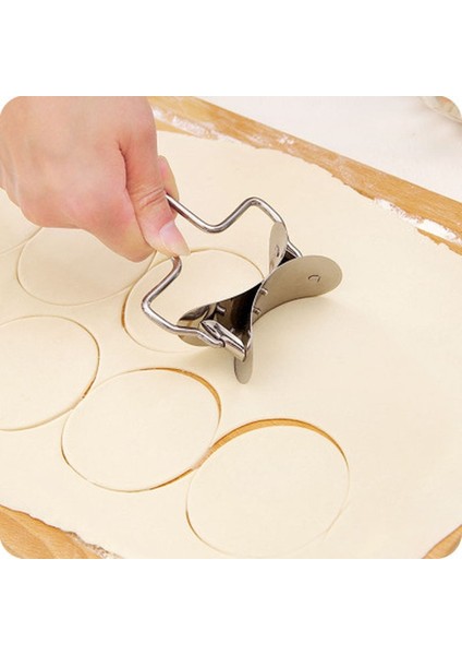 Küçük Stil Paslanmaz Çelik Hamur Sarıcı Kalıp Hamur Daire Rulo Makinesi Dumplingpie Maker Pizza Pasta Kesiciler Haddeleme Pişirme Araçları (Yurt Dışından) modelleri