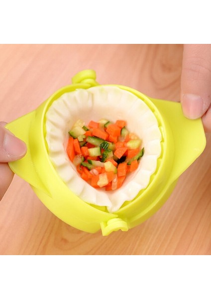 No.3 Tarzı Hamur Makinesi Pp Sarıcı Pres Kalıp Çevre Dostu Aşınmaya Dayanıklı Toksik Olmayan Jiaozi Bakeware Sarıcı Yapma Makinesi Mutfak Aletleri (Yurt Dışından)