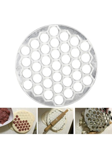 1 Adet Alüminyum Mantı Makinesi Makarna Formu Et Börek Kalıbı 37 Delik Hamur Böreği Pasta Basınçlı Kesici Ev Mutfak Gereçleri (Yurt Dışından) fiyatları
