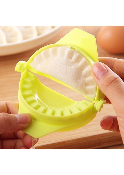 Yeşil Stil Plastik Börek Moldese Gıda Jiaozi Maker Hamur Böreği Mantı Kalıp Dıy Hamur Araçları Mutfak Aksesuarları (Yurt Dışından) modelleri