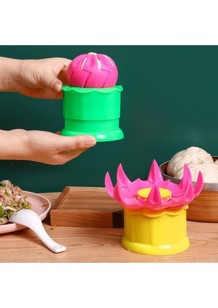 Yeşil L Tarzı Dıy Pasta Pasta Börek Makinesi Yaratıcı Çin Baozi Kalıp Pişirme Pasta Araçları Basit ve Hızlı Buğulanmış Doldurulmuş Topuz Yapma Kalıp (Yurt Dışından) modelleri
