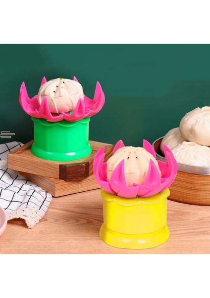 Yeşil L Tarzı Dıy Pasta Pasta Börek Makinesi Yaratıcı Çin Baozi Kalıp Pişirme Pasta Araçları Basit ve Hızlı Buğulanmış Doldurulmuş Topuz Yapma Kalıp (Yurt Dışından) indirimleri