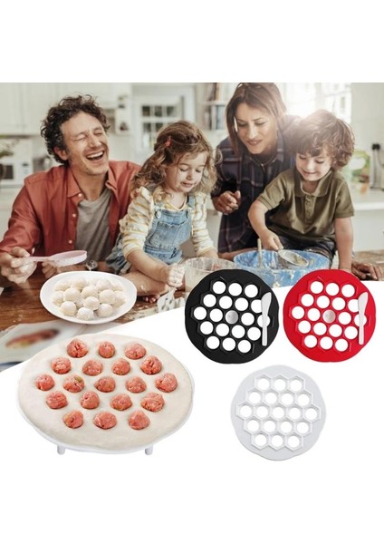 S Siyah Stil Mutfak Hamur Basın Mantı Yapma Kalıp Hamur Kalıp Makinesi Dıy Maker Pelmeni Kalıp Makarna Formu Pişirme Araçları (Yurt Dışından)