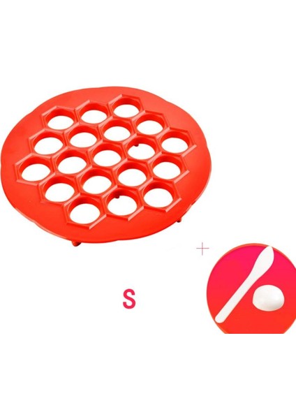 Kırmızı S Tarzı Mutfak Hamur Kalıp Hamur Basın Mantı Makinesi Dıy El Yapımı Kek Ekmek Makarna Parti Formu Delikler Bakeware Ev Aksesuarları (Yurt Dışından)