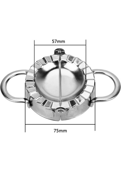 Hamur Kesici Tarzı Gyoza Maker Hamur Kalıp Paslanmaz Çelik Gyoza Kalıp Sarıcı Hamur Kesici Çevre Dostu Pasta Araçları (Yurt Dışından) fırsatları