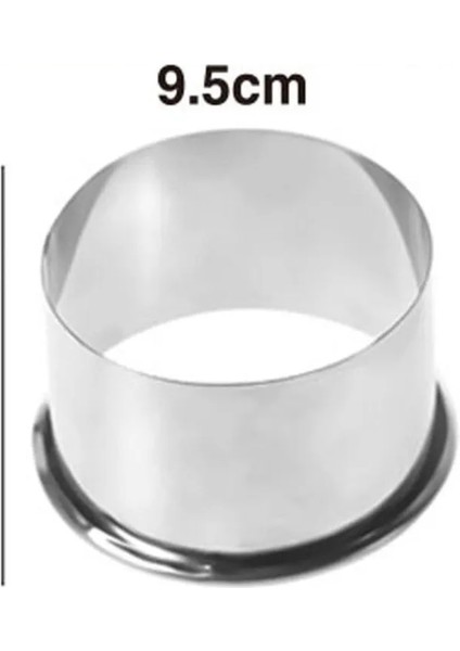 9.5cm Tarzı Hamur Aletleri Jiaozi Maker Kalıp Çevre Dostu Pasta Paslanmaz Çelik Mutfak Aletleri Mutfak Yapımı Araçları Için Hamur Kesici (Yurt Dışından)