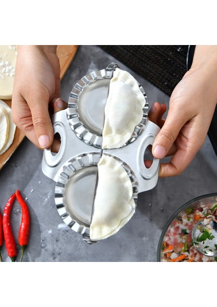 19,5X16.5CM Tarzı Transhome Hamur Basın Seti Hamur Kalıp Makinesi Reative Mutfak Dıy Hamur Kalıp Mantı Pasta Araçları Mutfak Aletleri (Yurt Dışından) fiyatları
