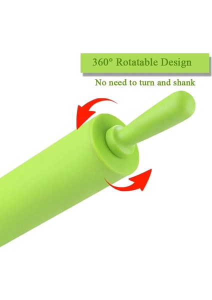 30X5CM Turuncu Stil cm Silikon Oklava Yapışmaz Pasta Hamur Unu Rulo Fondan Kek Erişte Hamur Rulo Mutfak Pişirme Aracı (Yurt Dışından) fırsatları