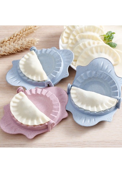 Bej Tarzı Köfte Makinesi Aracı Buğday Samanı Jiaozi Pasta Mantı Kalıp Hamur Klipleri Pişirme Moldese Gıda Pasta Mutfak Aksesuarları (Yurt Dışından) fiyatları