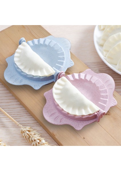 Bej Tarzı Köfte Makinesi Aracı Buğday Samanı Jiaozi Pasta Mantı Kalıp Hamur Klipleri Pişirme Moldese Gıda Pasta Mutfak Aksesuarları (Yurt Dışından) fırsatları