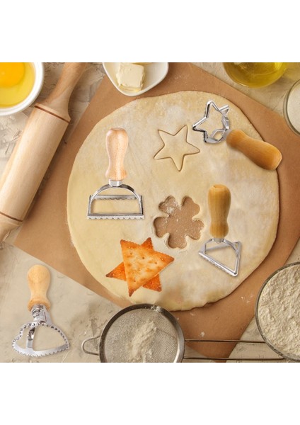 No.4 Tarzı Çinko Alaşımlı Bisküvi Kalıbı Dim Sum Kek Hamur Cilt Kek Kalıbı Mantı Makinesi Kalıp Çerez Kesiciler Pişirme Gereçleri Mutfak Aracı (Yurt Dışından)