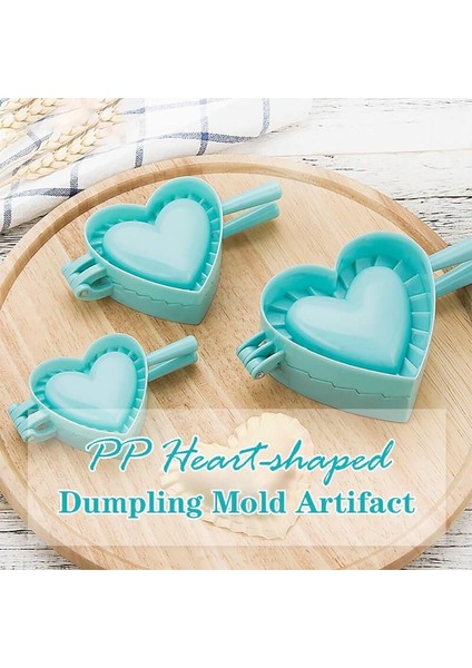 Gök Mavisi Tarzı 2 Model Mutfak Börek Kalıbı Kalp Kelebek Çiçek Şekli Dıy Köfte Yapma Hamur Basın Pasta Börek Mantı Kalıp (Yurt Dışından) fiyatları