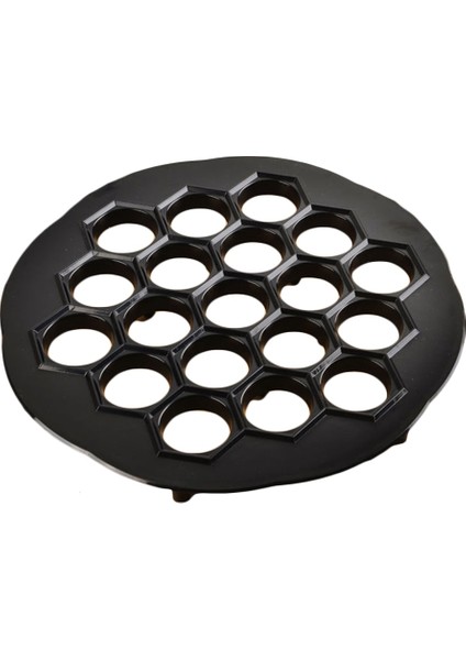 Siyah 29.6x2.5cm Tarzı Mutfak Börek Makinesi Hamur Presi Mantı Yapma Kalıp Börek Kalıbı Dıy Kalıp Makarna Formu 37 Delik (Yurt Dışından)