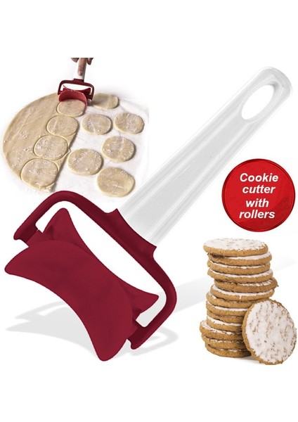 Tarzı Manuel Köfte Kalıp Yuvarlak Mantı Oklava Hamur Daire Köfte Kesim Için Dıy Hamur Üreticisi Sarıcı Manuel Ev Aletleri (Yurt Dışından)