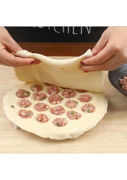 Küçük Stil Mantı Börek Makinesi Kalıp Hamur Pelmeni Pres Kalıp Mutfak Aksesuarları Mantı Yapma Araçları 19 Delik Köfte Kalıp Makinesi Dıy (Yurt Dışından) indirimleri