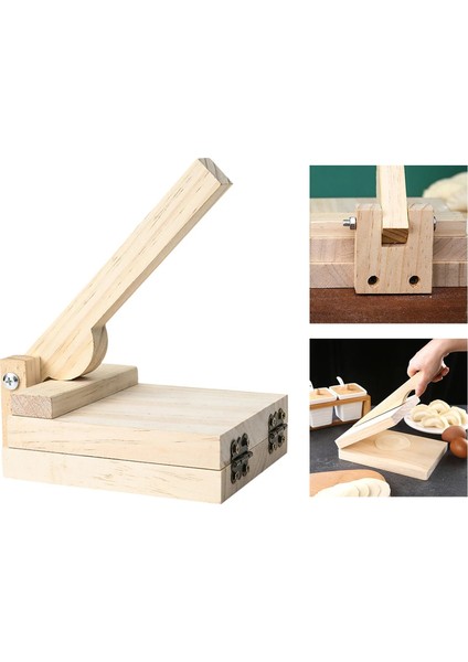 B Tarzı Ahşap Hamur Presleme Aracı Hamur Baskı Börek Sarma Makinesi Baskı Makinesi Çin Tarzı Hamur Hamuru Cilt Basın Kalıp Artefakt Mutfak Için (Yurt Dışından)