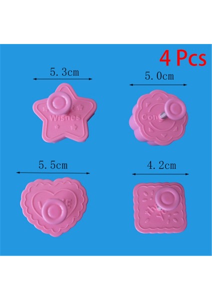 Ordu Yeşili Tarzı Noel Pişirme Güvercin Fondan Kek Kurabiye Yapıştırma Kalıp Sugarcraft Piston Kesici Kek Dekorasyon Seti Araçları Mutfak Börek (Yurt Dışından)