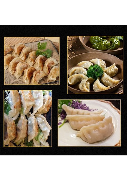 Paslanmaz Çelik Hamur Makinesi Manuel Mantı Gyoza Kalıp Dayanıklı Pres Pierogi Hamur Kalıbı Mutfak Pasta Makarna Aracı (Yurt Dışından)