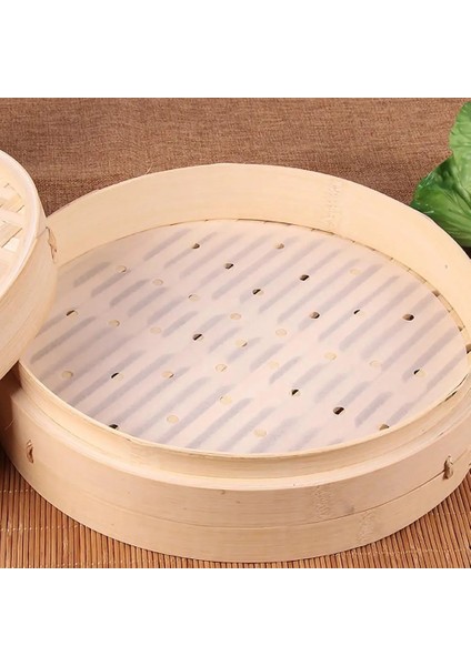 18CM Tarzı Beyaz Yuvarlak Köfte Mat Vapur Kağıt Vapur Yapışmaz Pedler Çörekler Pişirme Pastası Dim Sum Mesh Mat Pişirme Aksesuarları (Yurt Dışından) fırsatları