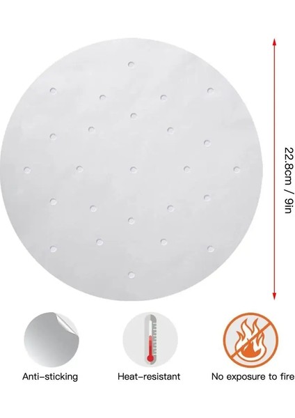 18CM Tarzı Beyaz Yuvarlak Köfte Mat Vapur Kağıt Vapur Yapışmaz Pedler Çörekler Pişirme Pastası Dim Sum Mesh Mat Pişirme Aksesuarları (Yurt Dışından) indirimleri