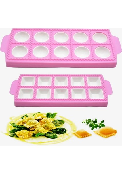 Yuvarlak Stil Tortellini Kalıpları ile Mutfak Gereçleri 10 Mantı Alüminyum Şekil Köfte Köfte Mutfak Hamur Işi Köfte Yapmak Için Dıy Araçları (Yurt Dışından) fiyatları