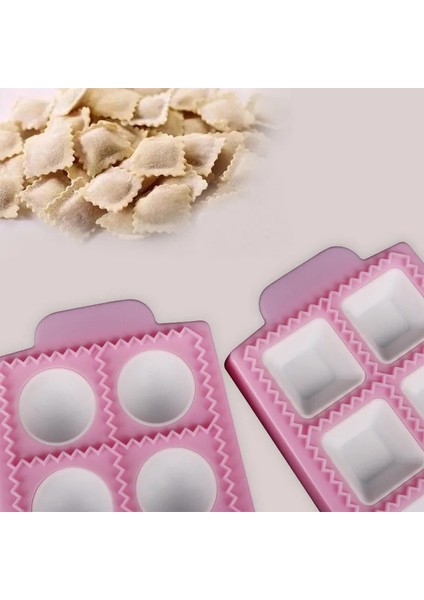 Yuvarlak Stil Tortellini Kalıpları ile Mutfak Gereçleri 10 Mantı Alüminyum Şekil Köfte Köfte Mutfak Hamur Işi Köfte Yapmak Için Dıy Araçları (Yurt Dışından) fırsatları
