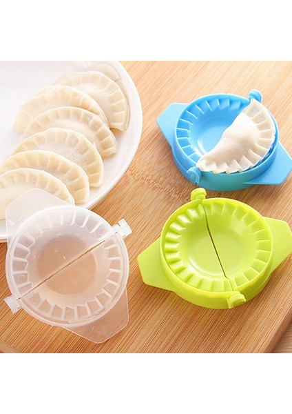 Küçük Stil Yeni Mutfak Gereçleri Jiaozi Makinesi Cihazı Kolay Dıy Kalıp Hamur Sarıcı Kesici Yapma Makinesi Pişirme Pasta Aracı (Yurt Dışından)