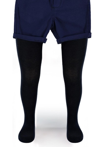 Erkek Çocuk Külotlu Çorap 3-7 Yaş Lacivert