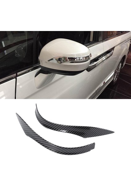 Honda Odyssey Aksesuarları-1 Çift x Dikiz Aynası Trim Şeridi-Karbon Fiber Desen (Yurt Dışından)