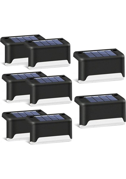 Ersono 8 Adet LED Güneş Işığı Açık Su Geçirmez Duvar Lambası Bahçe Peyzaj Adım Merdiven Güverte Işık Balkon Çit Güneş Işığı (Yurt Dışından)