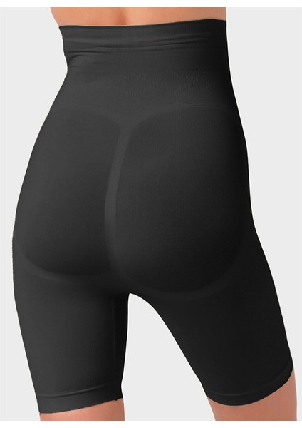Kadın 1 Beden Bel,basen,kalça Siyah Rengi Toparlayıcı Şekillendirici Push Up Şort Korse fiyatları