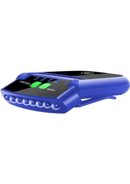 LED Far Ayarlanabilir USB Şarj Edilebilir Sensör Kapağı Şapka Klip Lamba Su Geçirmez Ip6 Far Torch Işık (Yurt Dışından)