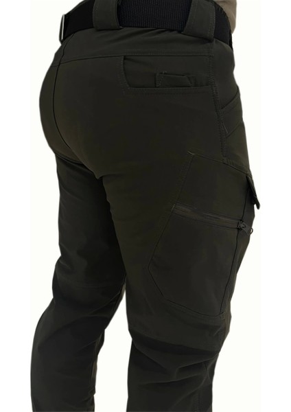 Taktikal Haki Unisex Taktik Pantolon Likralı Kumaş