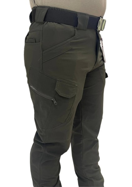 Taktikal Haki Unisex Taktik Pantolon Likralı Kumaş
