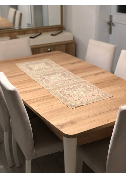 Dantelli Oval Runner (110X35 Cm)