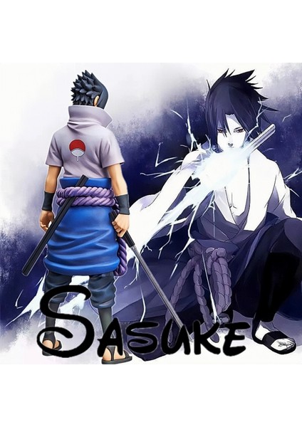 Naruto-Sasuke-Şekil Modeli Süsleme Sanatı Heykeli (Yurt Dışından)