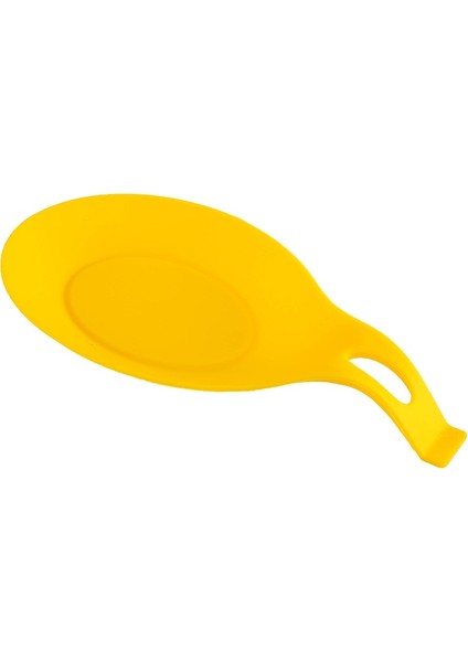 Sarı Stil Isıya Dayanıklı Kaşık Dinlenme Spatula Tutucu Gıda Sınıfı Silikon Gereçler Mutfak Gadget Depolama Raf Aracı Yardım Ev Organizatör (Yurt Dışından)