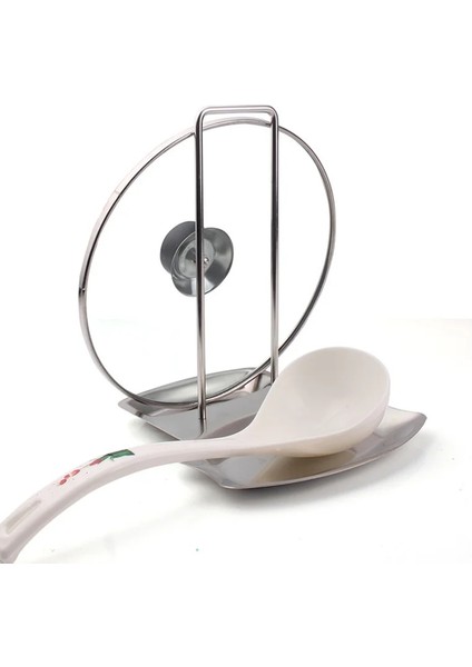 1 Katmanlı Stil Metal Pan Pot Kapak Organizatör Ayarlanabilir Bulaşıklık Süzgeç Kesme Tahtası Tutacağı Tencere Standı Tutacağı Kabine Depolama Için (Yurt Dışından)