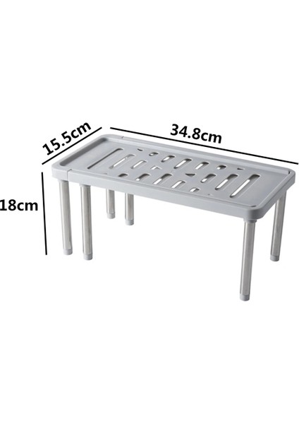 Gri Tarzı Çok Fonksiyonlu Telescooe Raf Paslanmaz Çelik Raf Lavabo Dolabı Bulaşıklık Baharat Rafı Mutfak Eşyaları Depolama Rafı (Yurt Dışından)