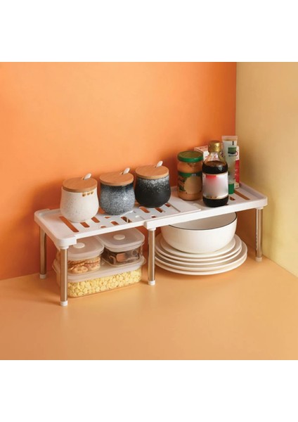 Gri Tarzı Çok Fonksiyonlu Telescooe Raf Paslanmaz Çelik Raf Lavabo Dolabı Bulaşıklık Baharat Rafı Mutfak Eşyaları Depolama Rafı (Yurt Dışından) fırsatları