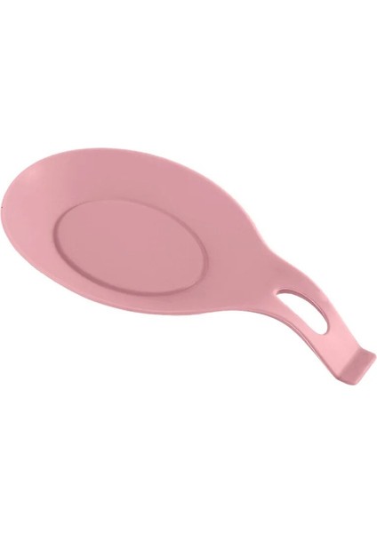 Pembe Tarzı Sıcak Pişirme Gereç Dayanağı Cozinha Damlamalı Düzenleyici ve Saklama Çatal Kaşıklık Kaymaz Ped Mutfak Aksesuarları (Yurt Dışından)