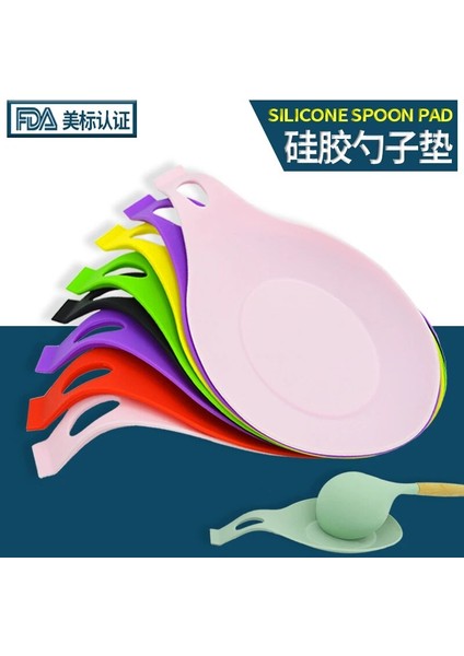 Pembe Tarzı Sıcak Pişirme Gereç Dayanağı Cozinha Damlamalı Düzenleyici ve Saklama Çatal Kaşıklık Kaymaz Ped Mutfak Aksesuarları (Yurt Dışından) modelleri